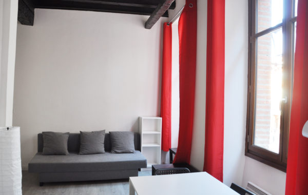 Type 2 | Loué | Centre | Carmes | 40m2 | Sans parking |